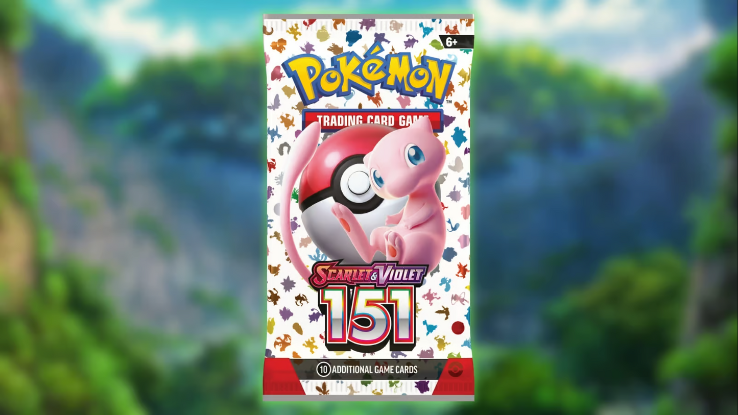 Pokémon 151 ENGLISH Booster Pack - RipCoin Eligible