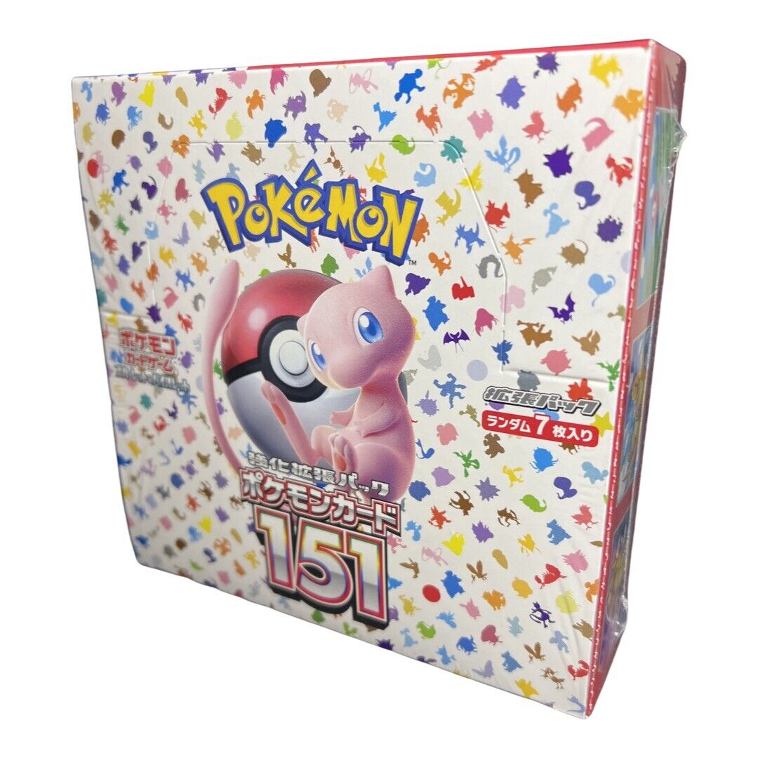 Pokémon 151 JAPANESE Booster BOX